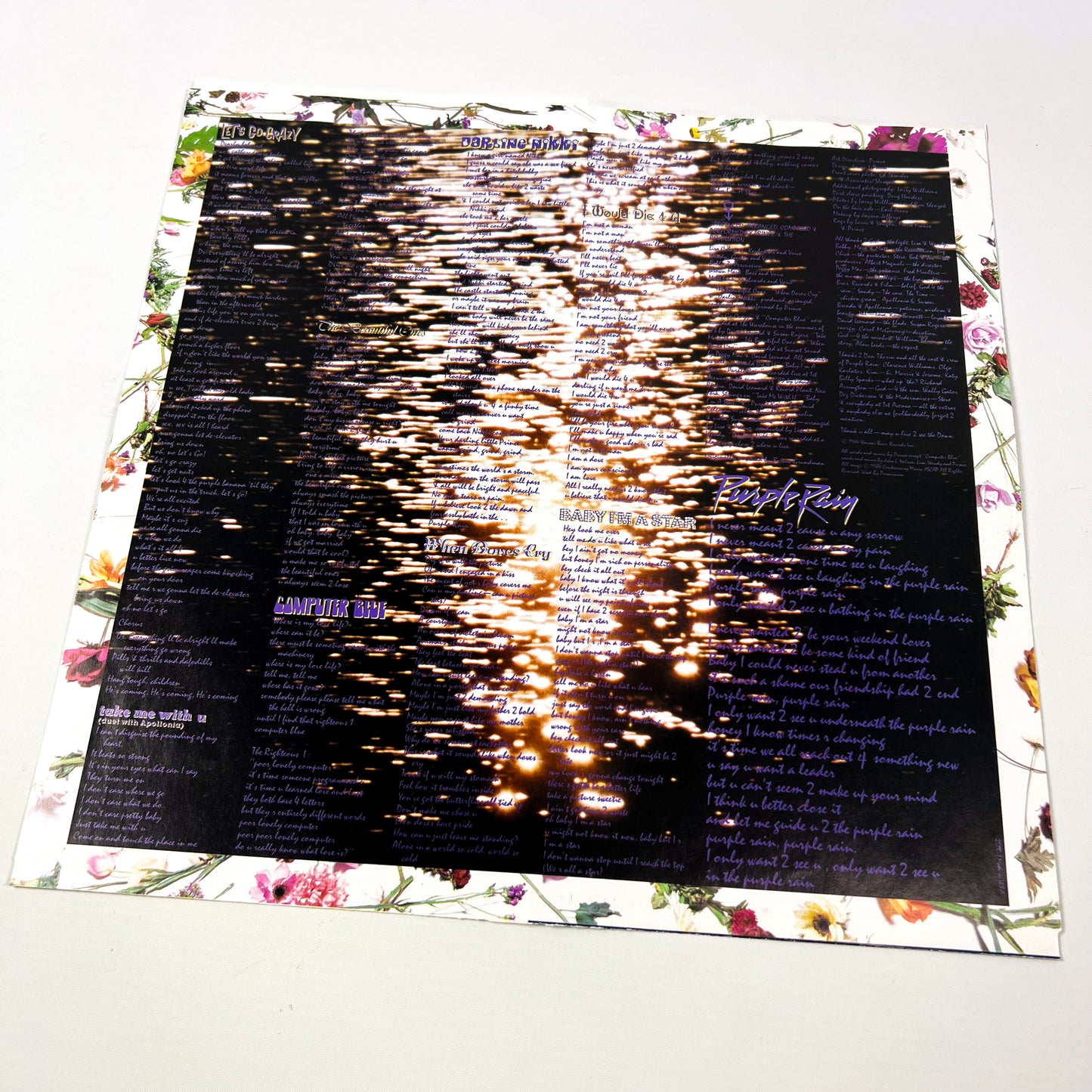 PRINCE AND THE REVOLUTION – Purple Rain 1ª Stampa USA - Warner Bros 25110-1 1984