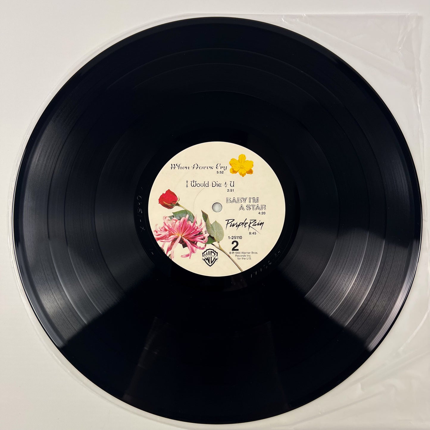 PRINCE AND THE REVOLUTION – Purple Rain 1ª Stampa USA - Warner Bros 25110-1 1984
