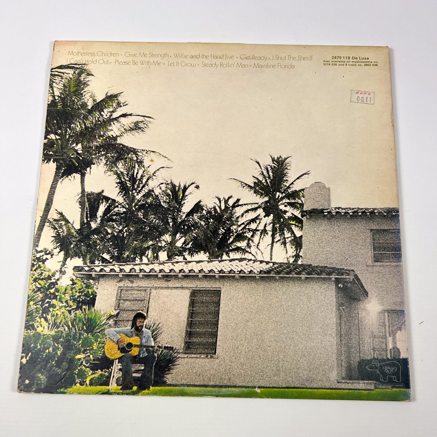 ERIC CLAPTON – 461 Ocean Boulevard 1st UK Pressing – RSO 2479 118 1974