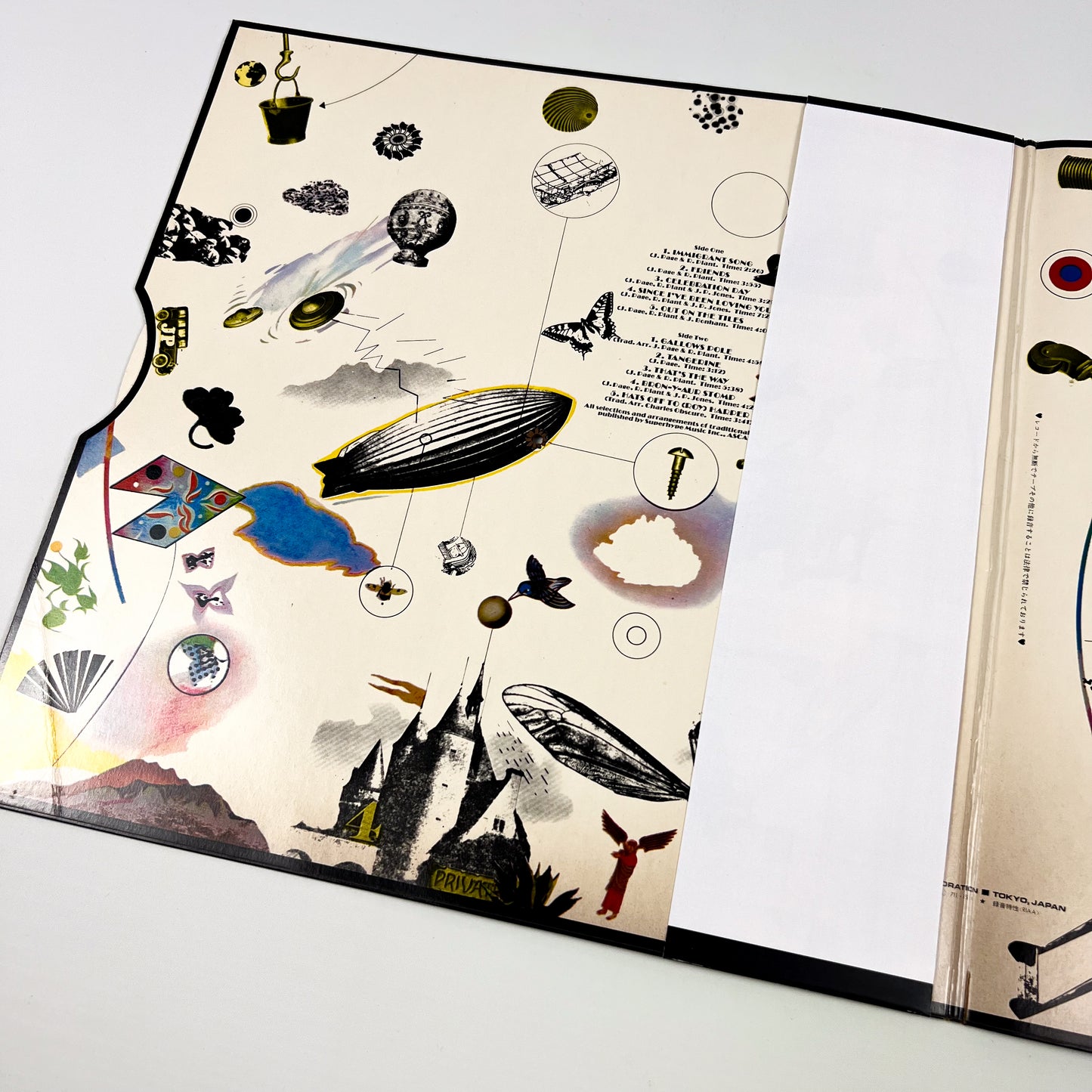LED ZEPPELIN III - Japanese Pressing - Atlantic P-8005A 1971