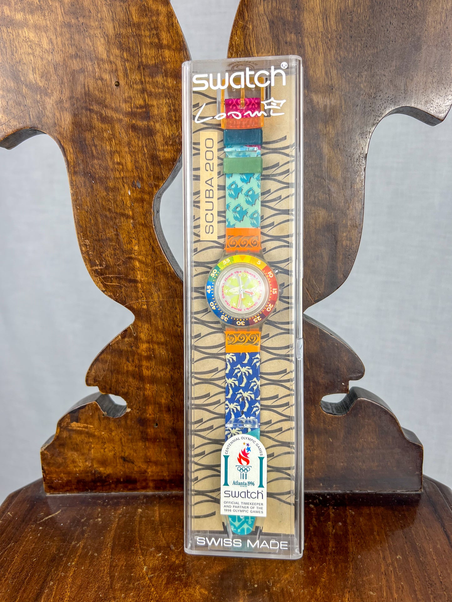 Swatch Loomi Scuba 200 “Mind the Shark” SDK902 1996