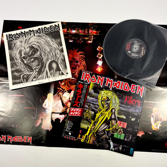 IRON MAIDEN – Killers 1ª Stampa Giapponese - Toshiba EMI EMS-91016 1981 - Ediz. Limitata Poster