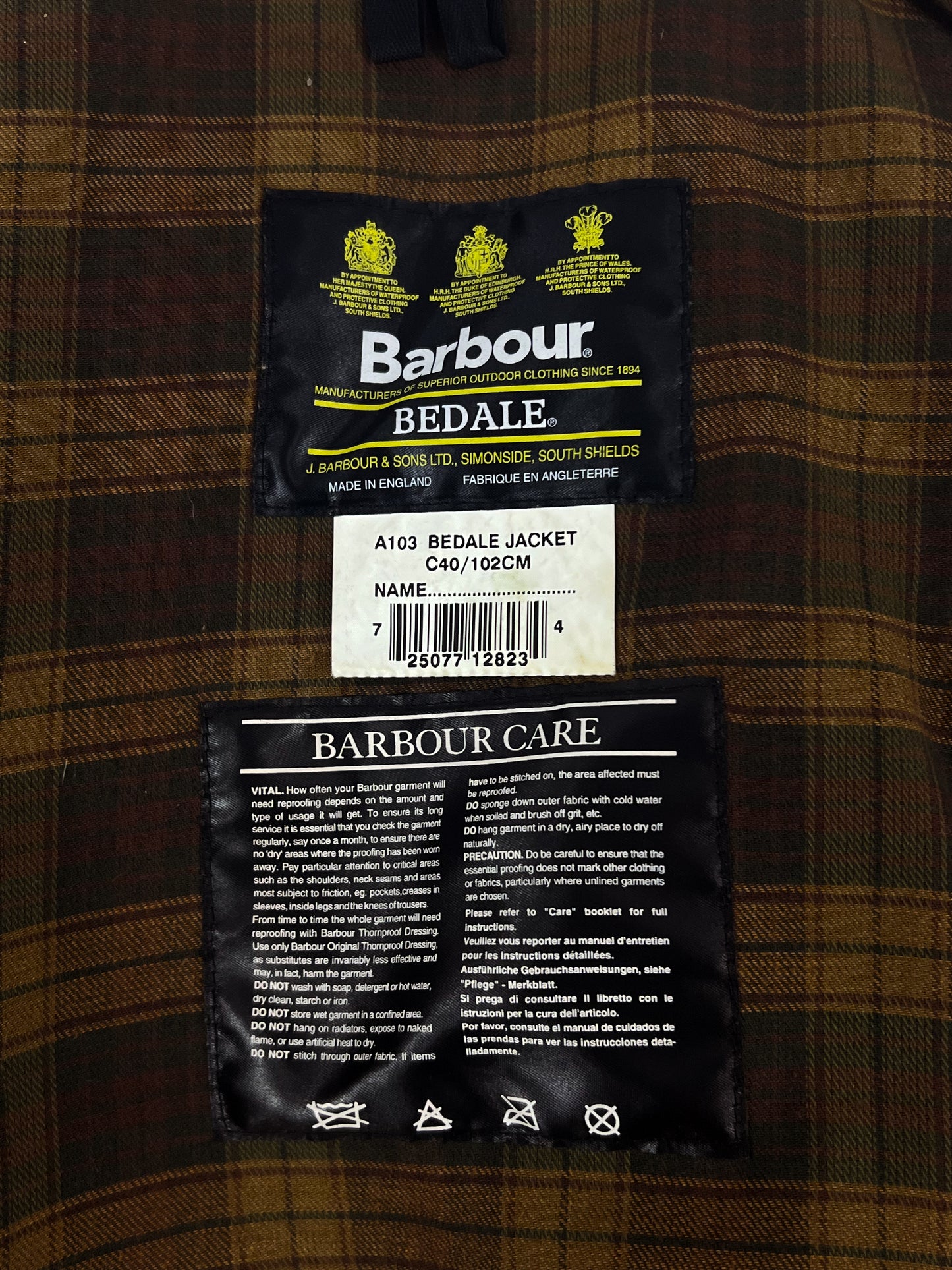 Barbour Bedale Rustic ‘00 C40 (M) - Cappuccio