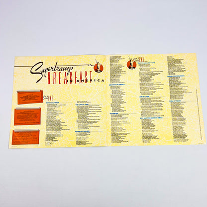 SUPERTRAMP – Breakfast In America 1ª Edizione Giapponese –  A&M AMP-6034 1979