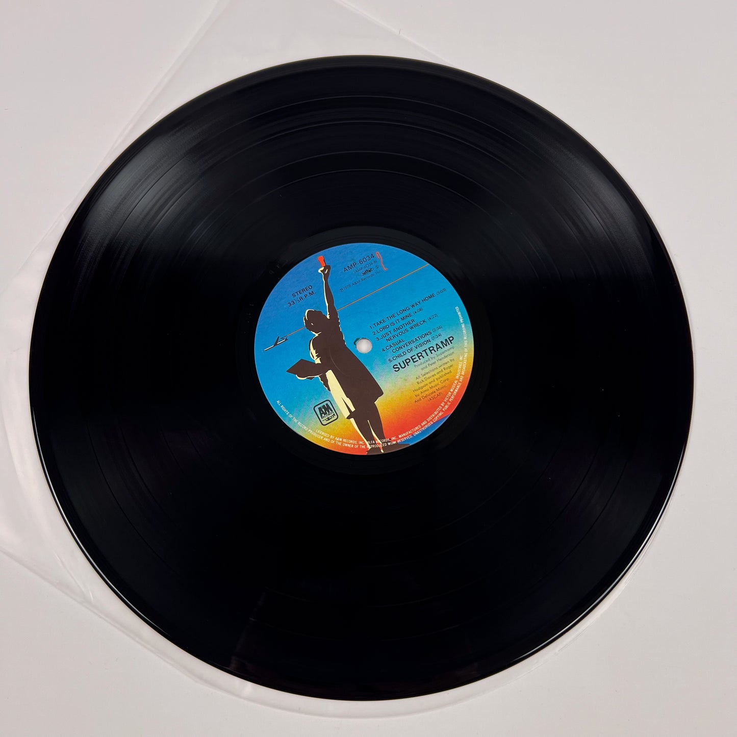 SUPERTRAMP – Breakfast In America 1ª Edizione Giapponese –  A&M AMP-6034 1979