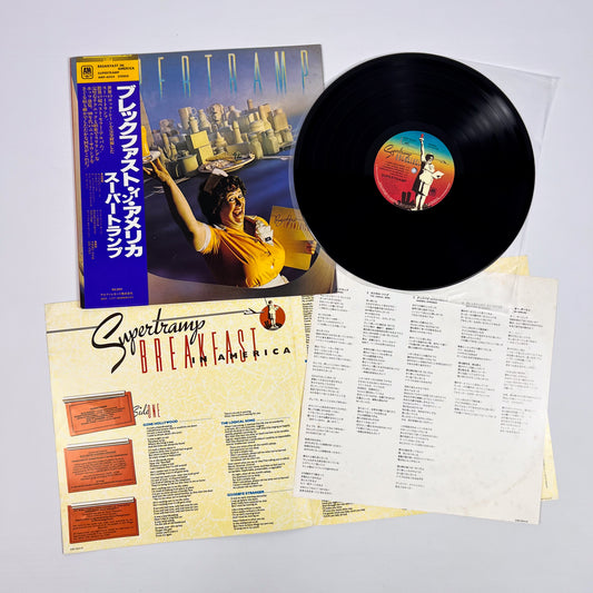 SUPERTRAMP – Breakfast In America 1ª Edizione Giapponese –  A&M AMP-6034 1979