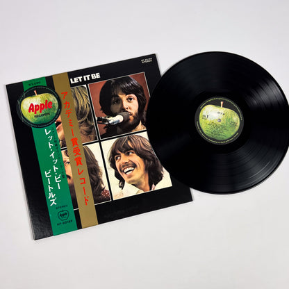 THE BEATLES – Let It Be Stampa Giapponese "Premio Vincitore Oscar" – Apple AP-80189 1971