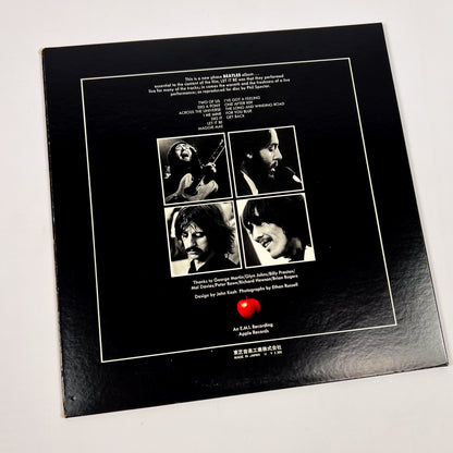 THE BEATLES – Let It Be Stampa Giapponese "Premio Vincitore Oscar" – Apple AP-80189 1971
