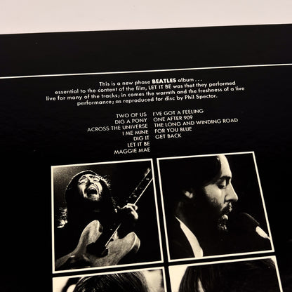 THE BEATLES – Let It Be Stampa Giapponese "Premio Vincitore Oscar" – Apple AP-80189 1971