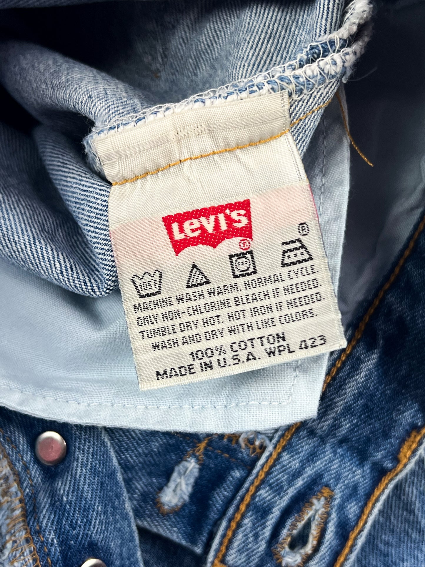 Levi's 501 W32 Fabriqué aux USA 1995 NOS