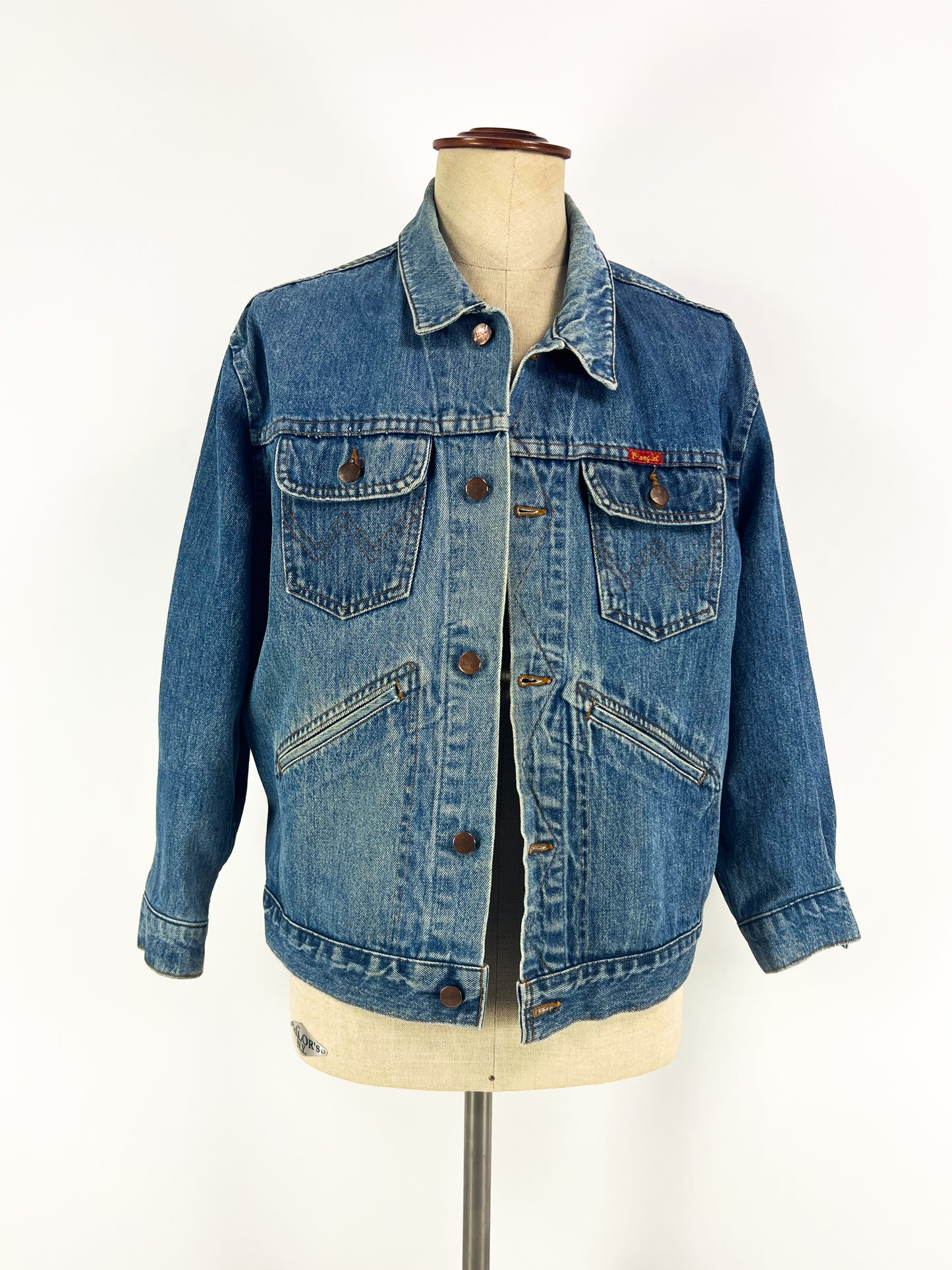 Wrangler Trucker Jacket Made in USA années 80