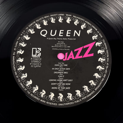 QUEEN – Jazz 1ª Edizione Giapponese – Elektra P-10601E 1978 - Poster