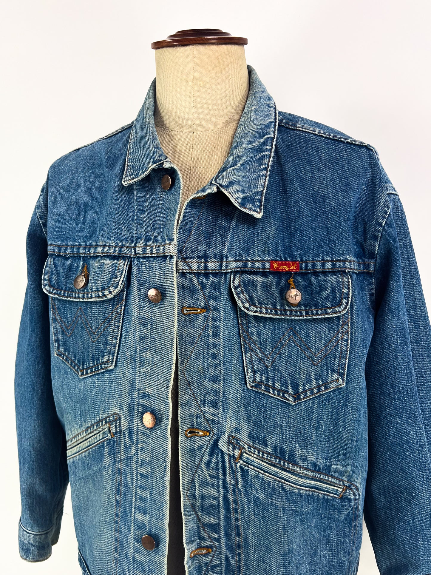 Wrangler Trucker Jacket Made in USA années 80