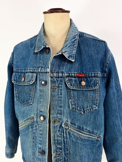 Wrangler Trucker Jacket Made in USA années 80