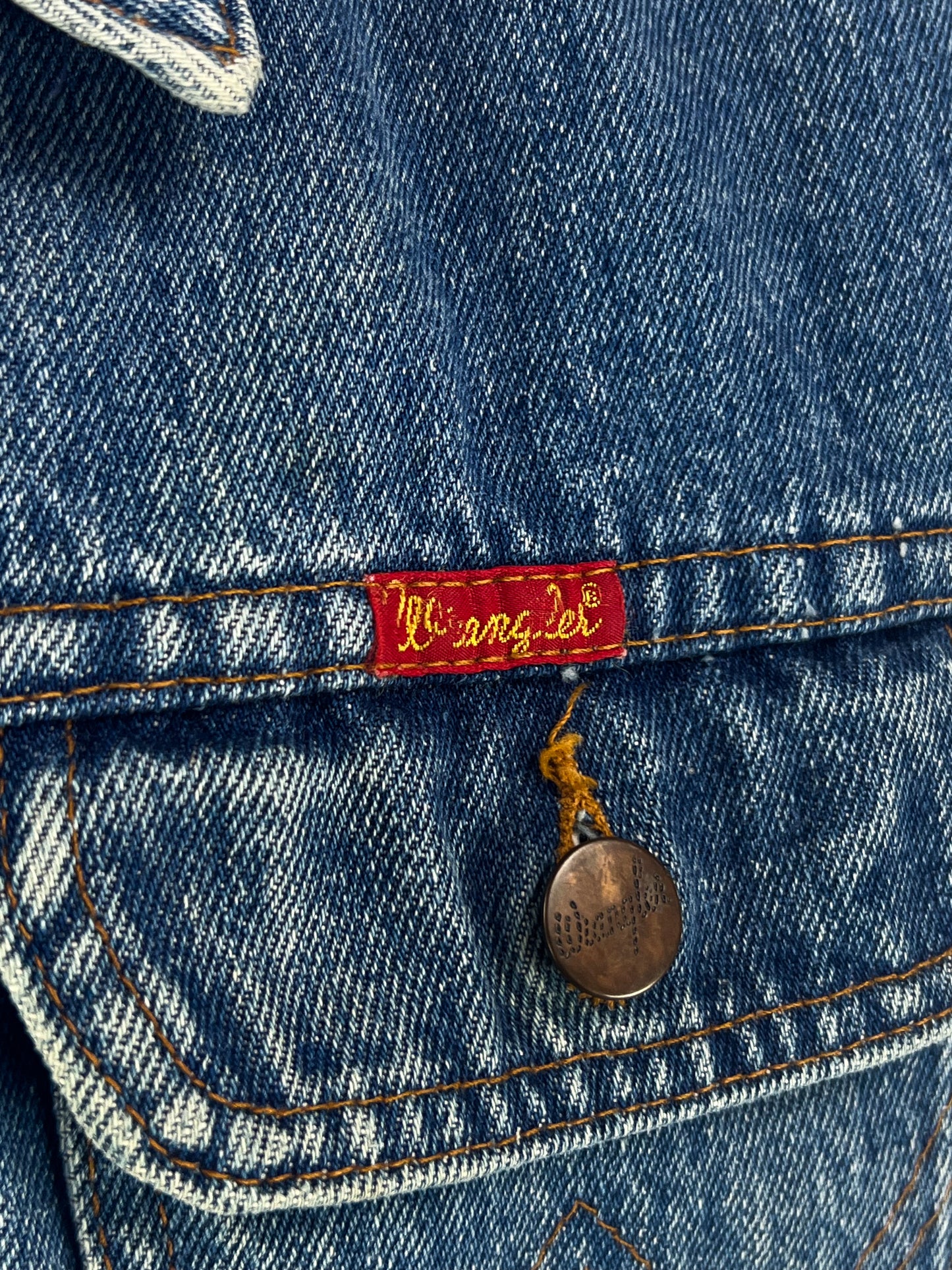 Wrangler Trucker Jacket Made in USA années 80
