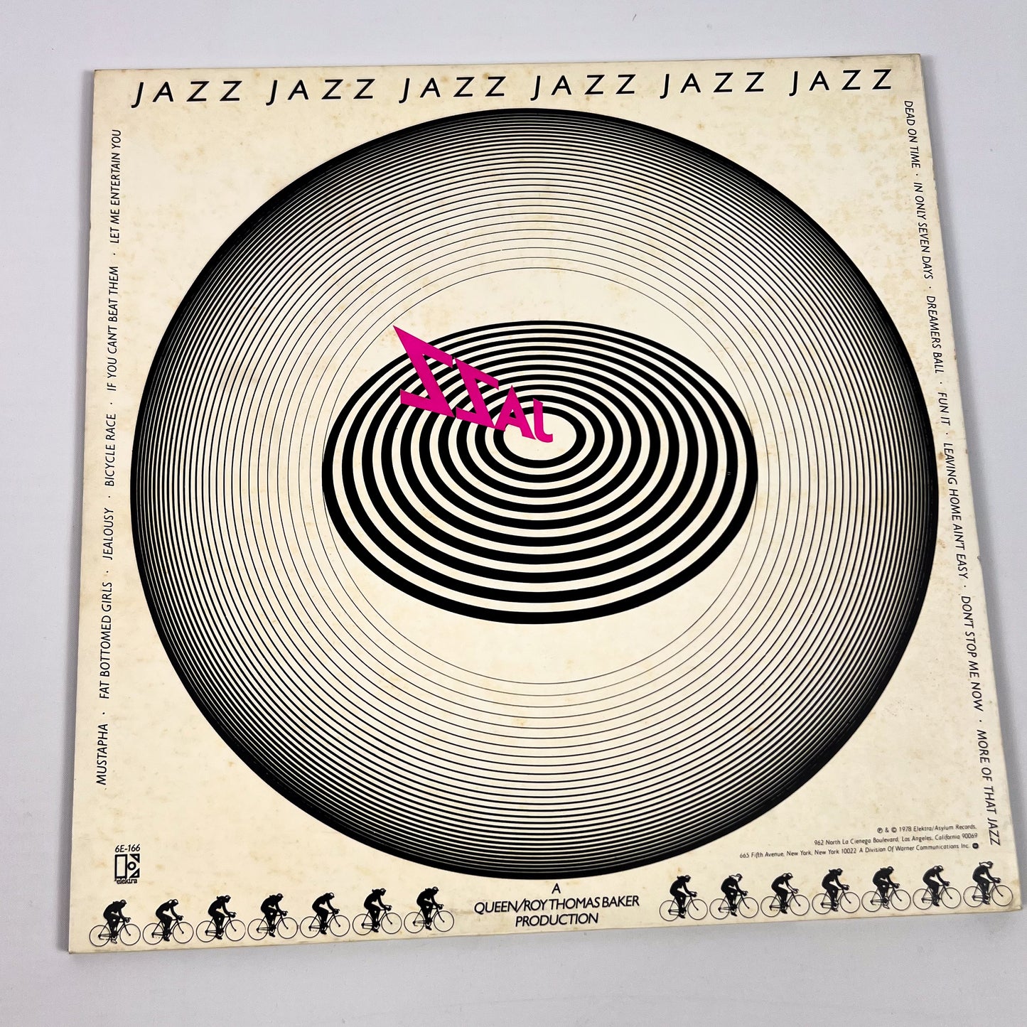 QUEEN – Jazz 1ª Edizione Giapponese – Elektra P-10601E 1978 - Poster