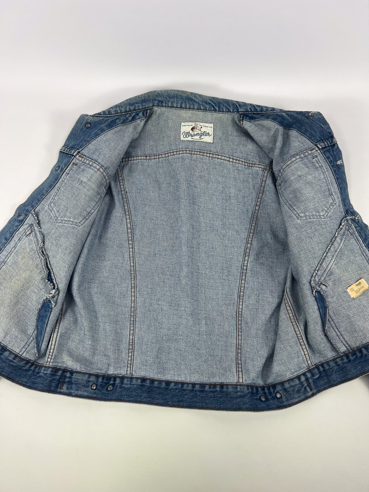 Wrangler Trucker Jacket Made in USA années 80