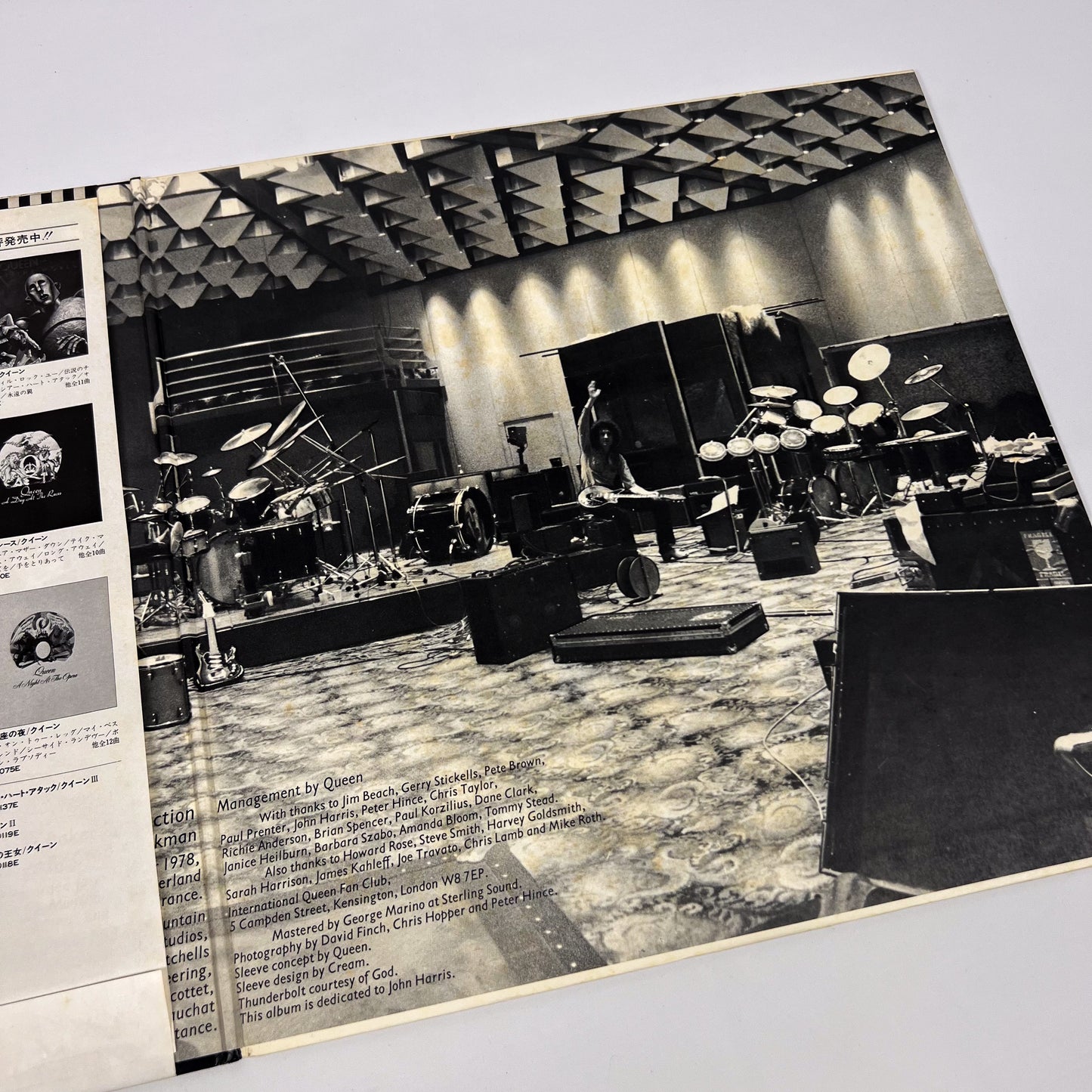 QUEEN – Jazz 1ª Edizione Giapponese – Elektra P-10601E 1978 - Poster