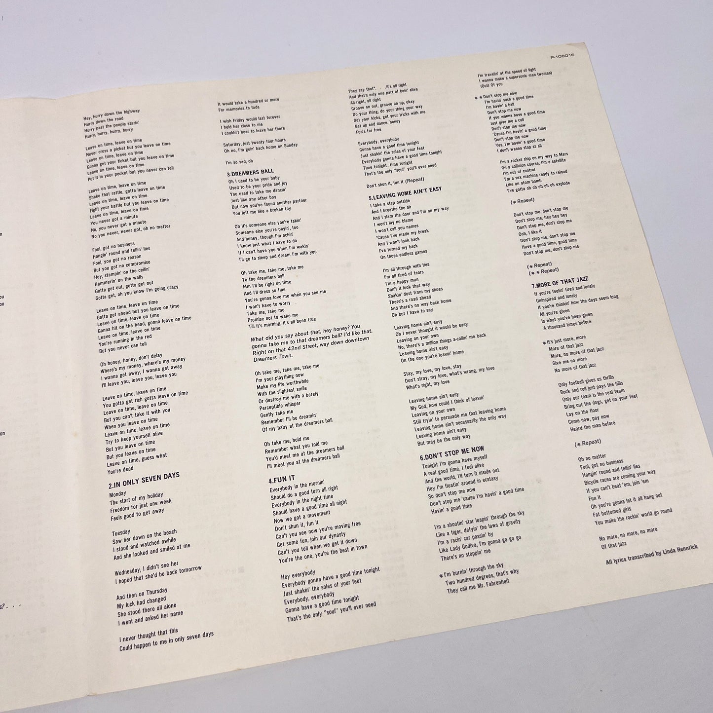 QUEEN – Jazz 1ª Edizione Giapponese – Elektra P-10601E 1978 - Poster