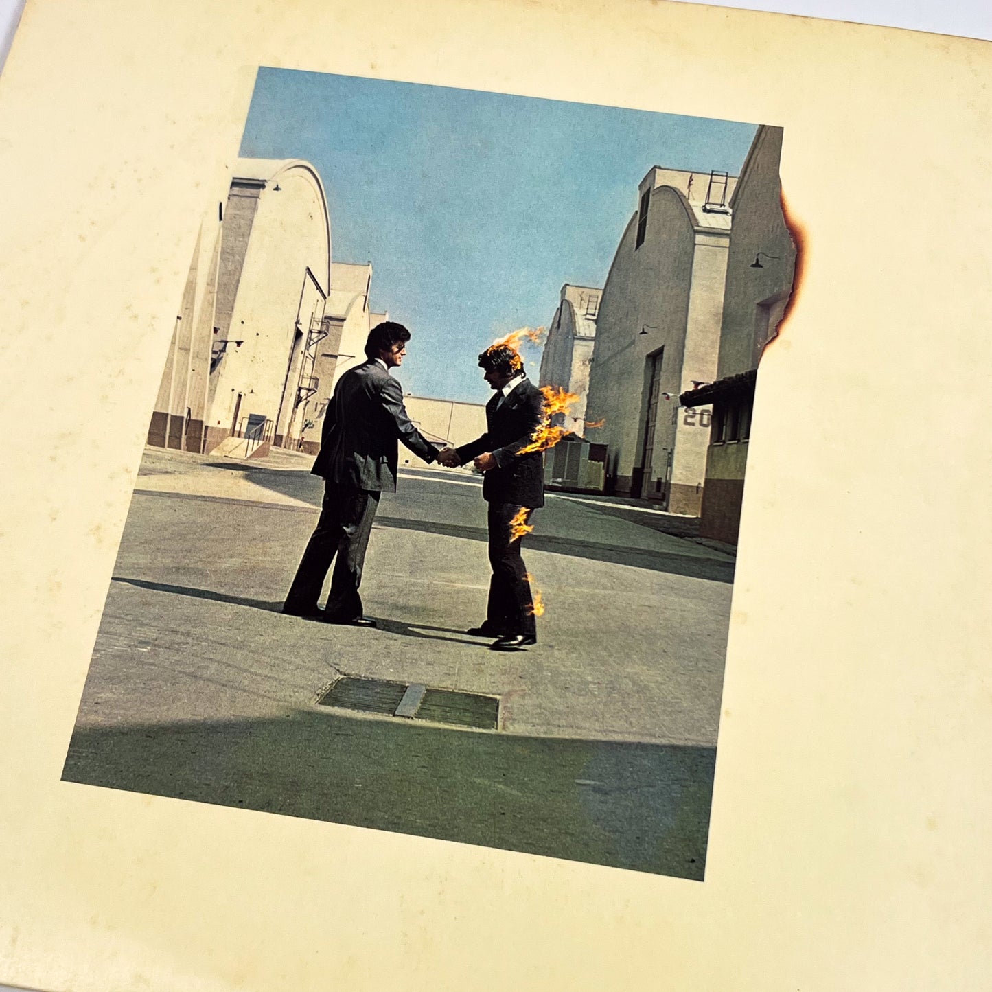PINK FLOYD – Wish You Were Here 1ª Edizione Giapponese “Cream Cover” – CBS SOPO-100 1975