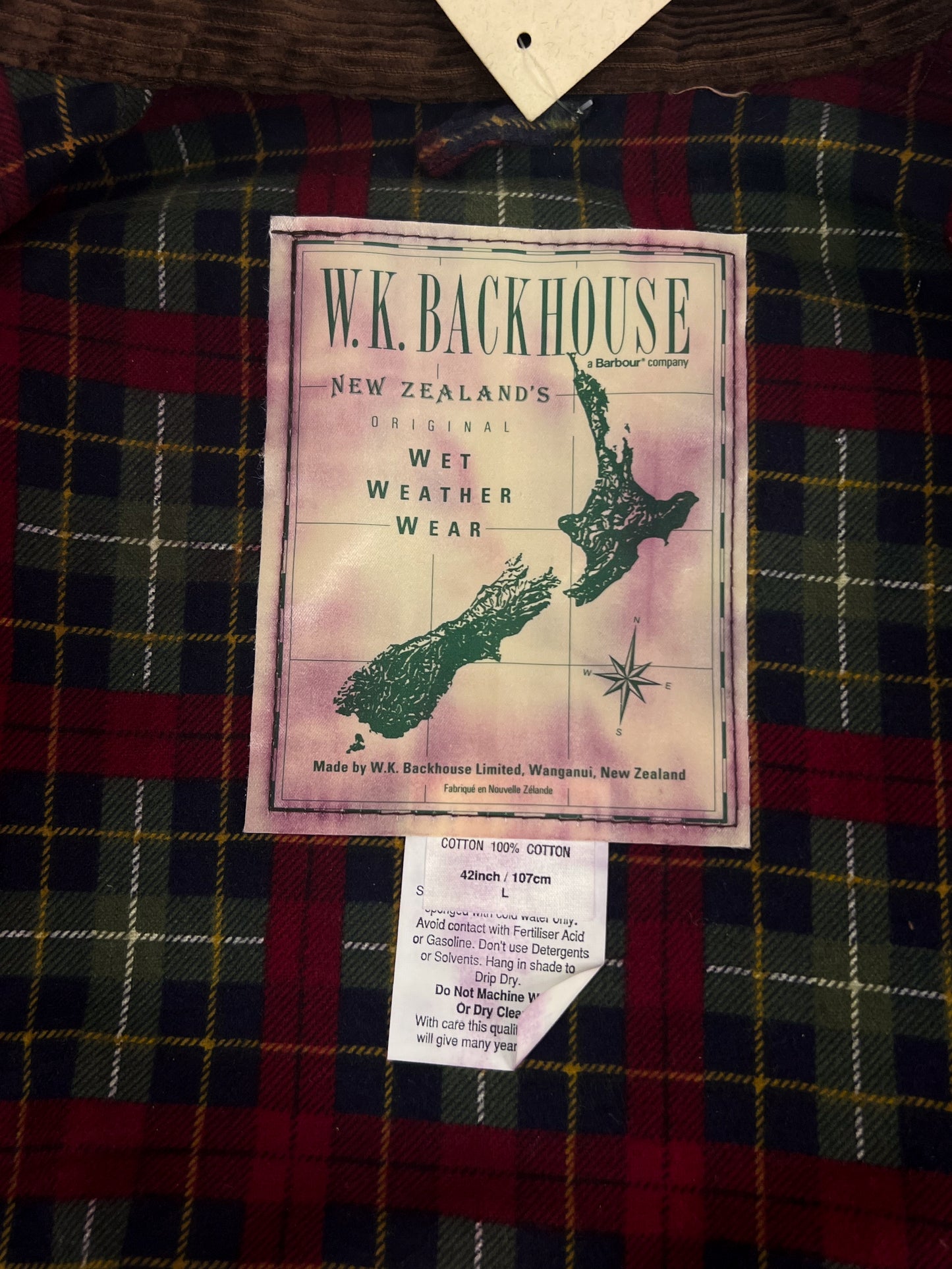 W.K. Backhouse by Barbour Town & Country C42 (L) - COMPLETO