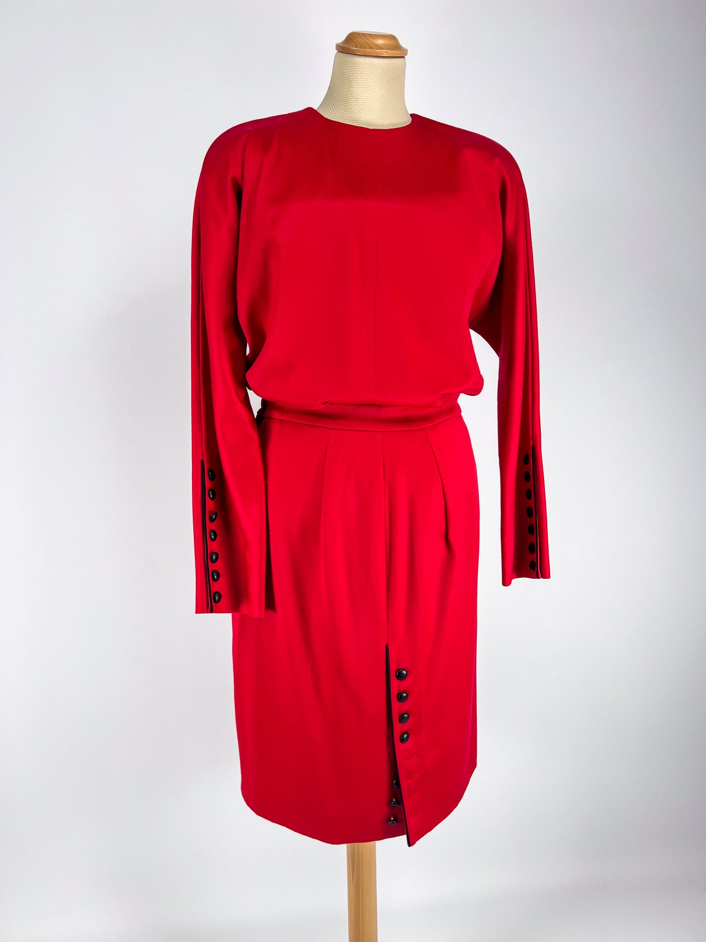 Completo Gianfranco Ferré in pura lana vintage