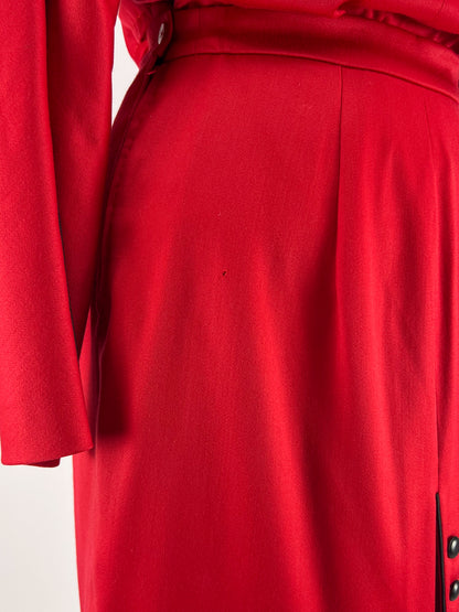 Completo Gianfranco Ferré in pura lana vintage