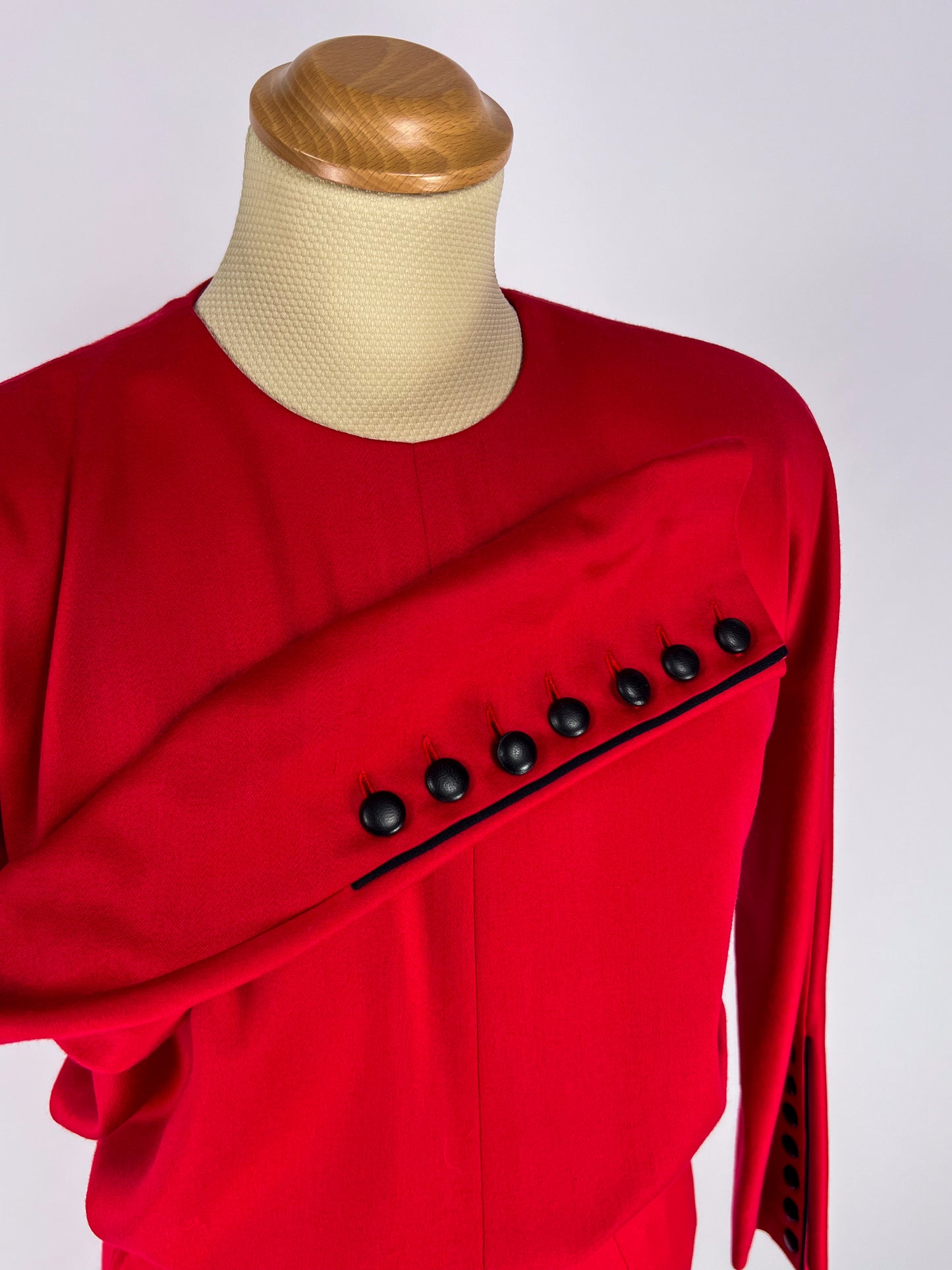 Completo Gianfranco Ferré in pura lana vintage