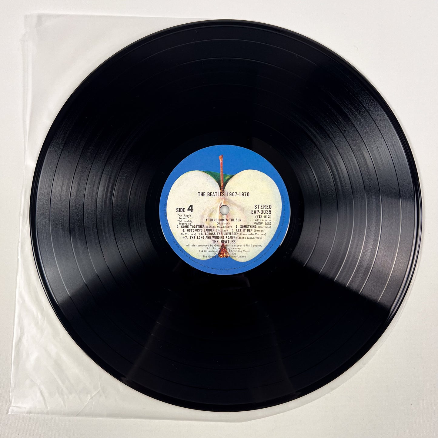THE BEATLES – 1967-1970 Pressage japonais 2LP - Apple EAP-9034B 1973