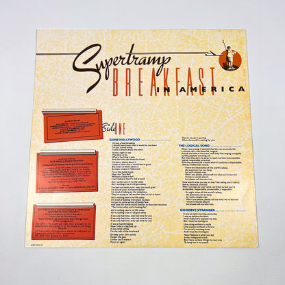 SUPERTRAMP – Breakfast In America 1st Japanese Edition – A&M AMP-6034 1979