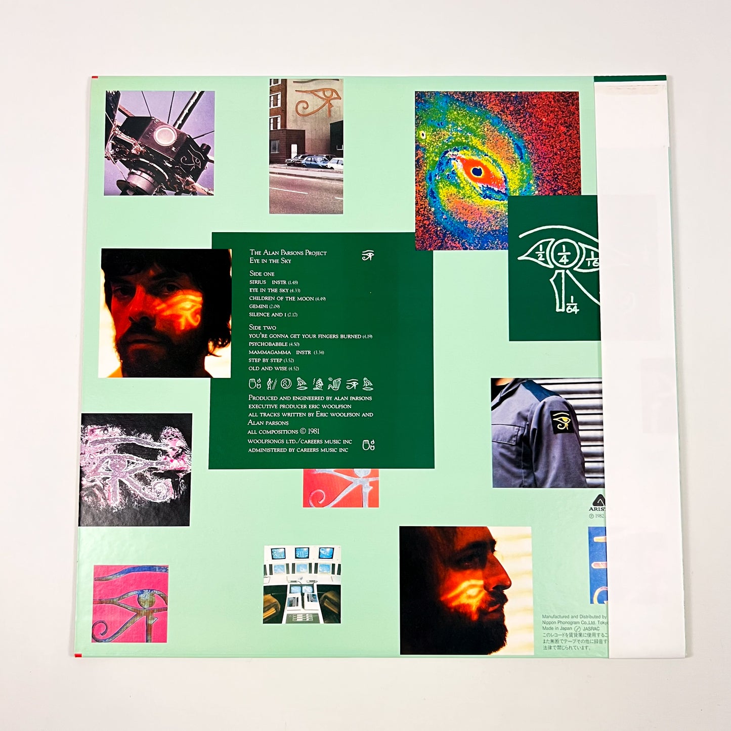 THE ALAN PARSONS PROJECT – Eye In The Sky 1st Japanese Edition - Arista 25RS-162 1982