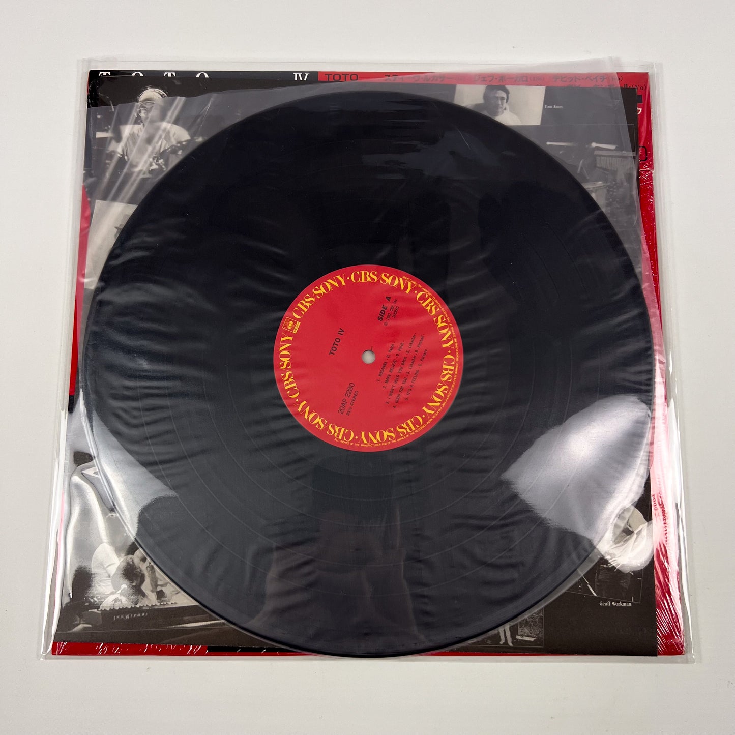 TOTO – Toto IV 1ère Édition Japonaise – CBS/Sony 20AP 2280 1982 SOUS BLISTER