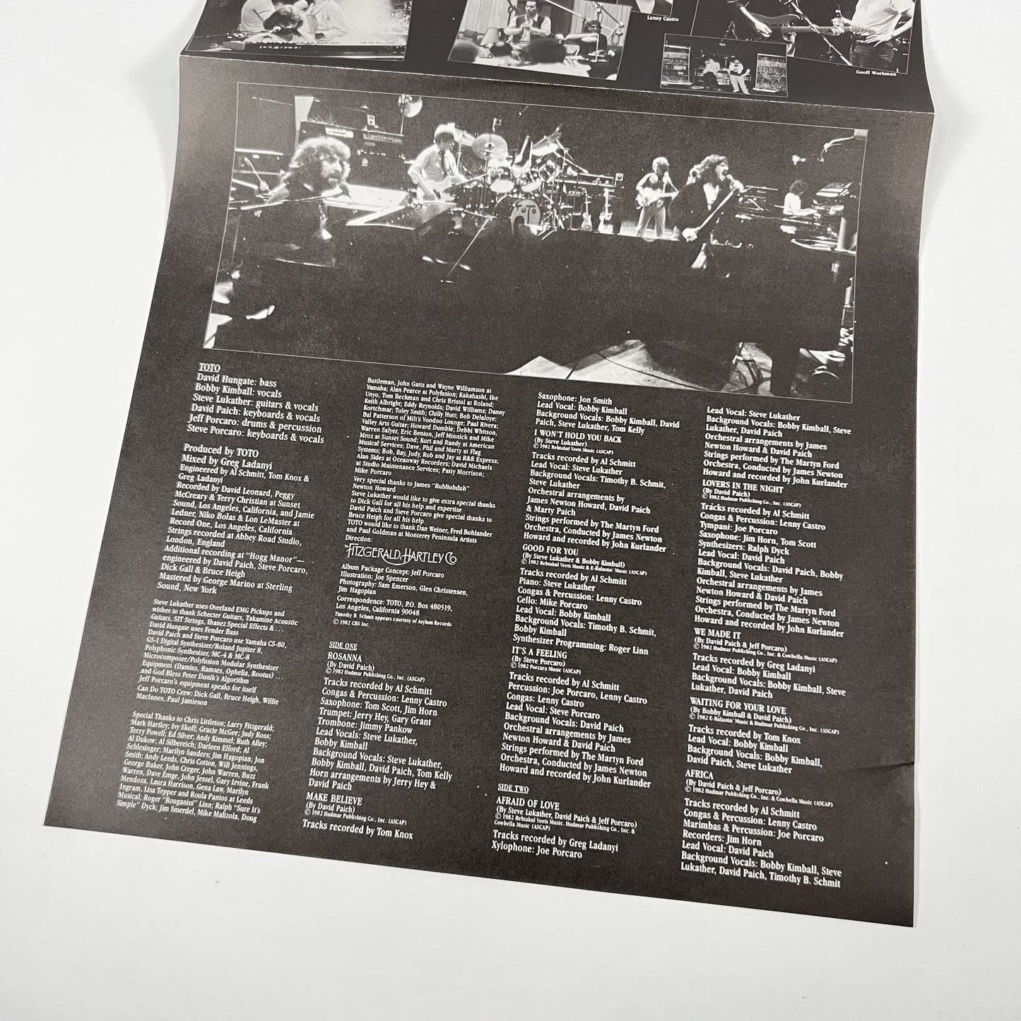TOTO – Toto IV 1ª Edizione Giapponese – CBS/Sony 20AP 2280 1982 SHRINK