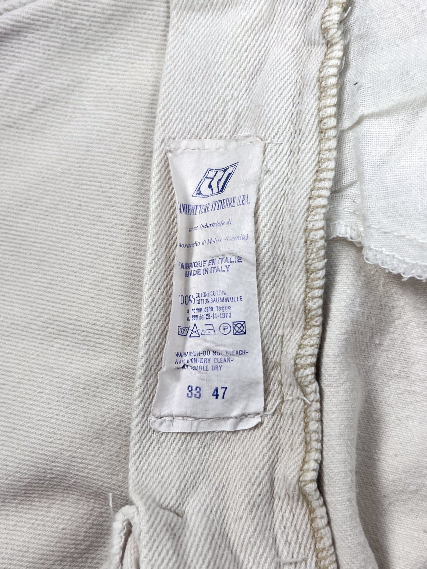 Pantaloni Trussardi Vintage anni '80