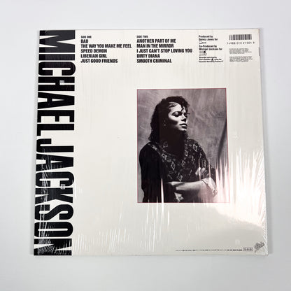 MICHAEL JACKSON – Bad 1ère édition japonaise – Epic 28·3P-800 1987 SOUS BLISTER