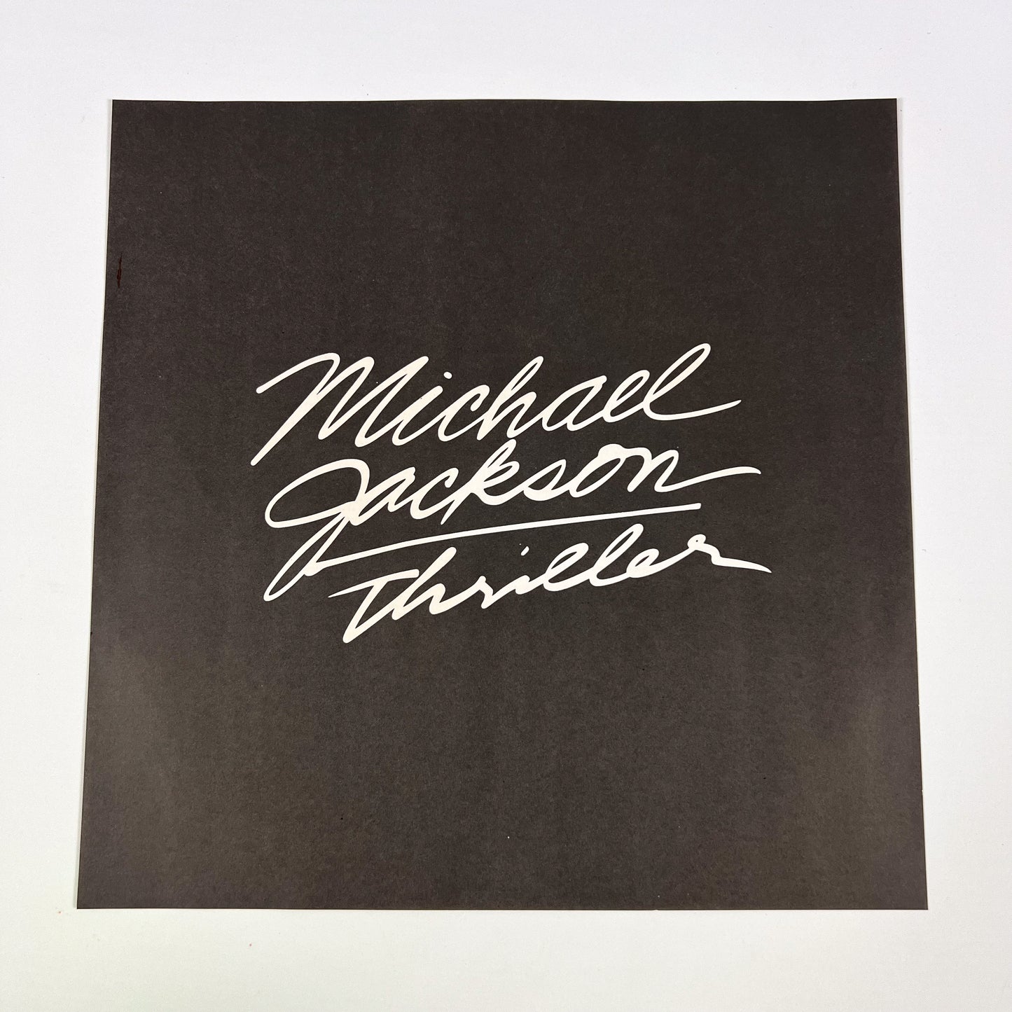MICHAEL JACKSON – Thriller –  1ª Edizione Giapponese Epic 25 3P-399 1982 – POSTER