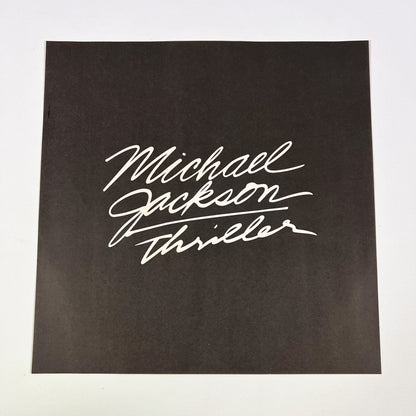 MICHAEL JACKSON – Thriller –  1ª Edizione Giapponese Epic 25 3P-399 1982 – POSTER