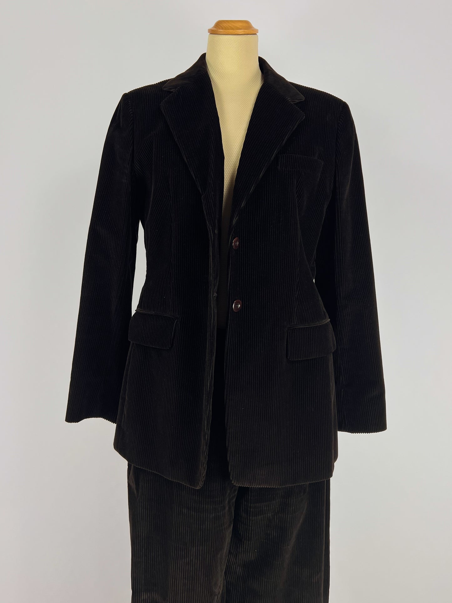 Completo Max Mara in velluto a coste vintage