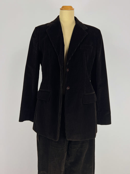 Completo Max Mara in velluto a coste vintage
