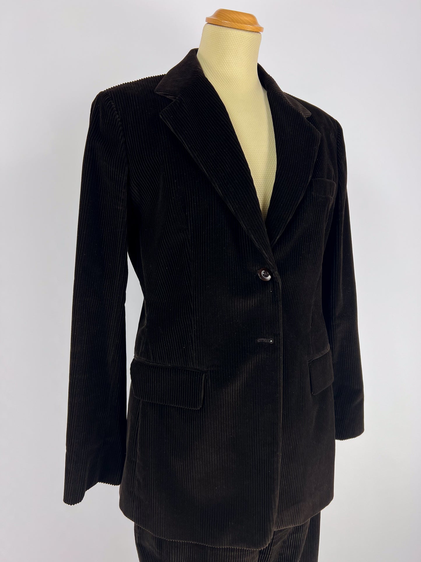 Completo Max Mara in velluto a coste vintage