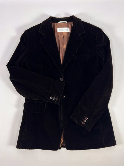 Completo Max Mara in velluto a coste vintage