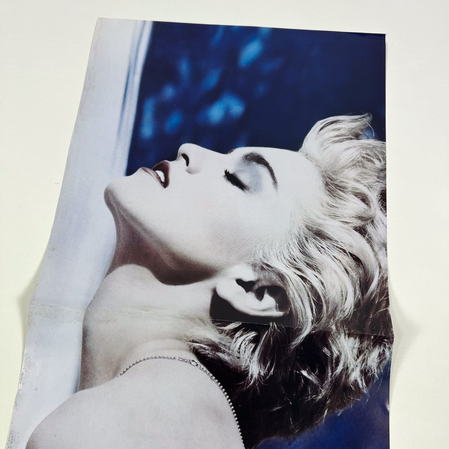 MADONNA – True Blue 1ª Edizione Giapponese - Warner/Pioneer P-13310 1986 - POSTER