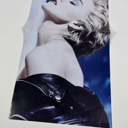 MADONNA – True Blue 1ª Edizione Giapponese - Warner/Pioneer P-13310 1986 - POSTER