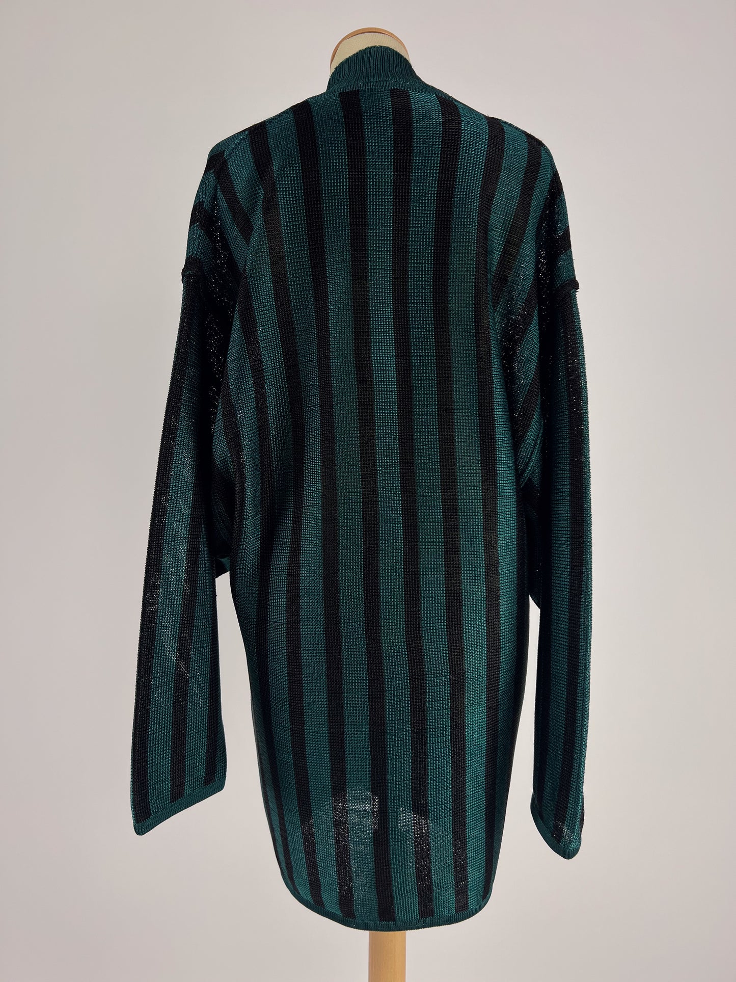 Cardigan a righe anni '70