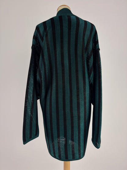 Cardigan a righe anni '70