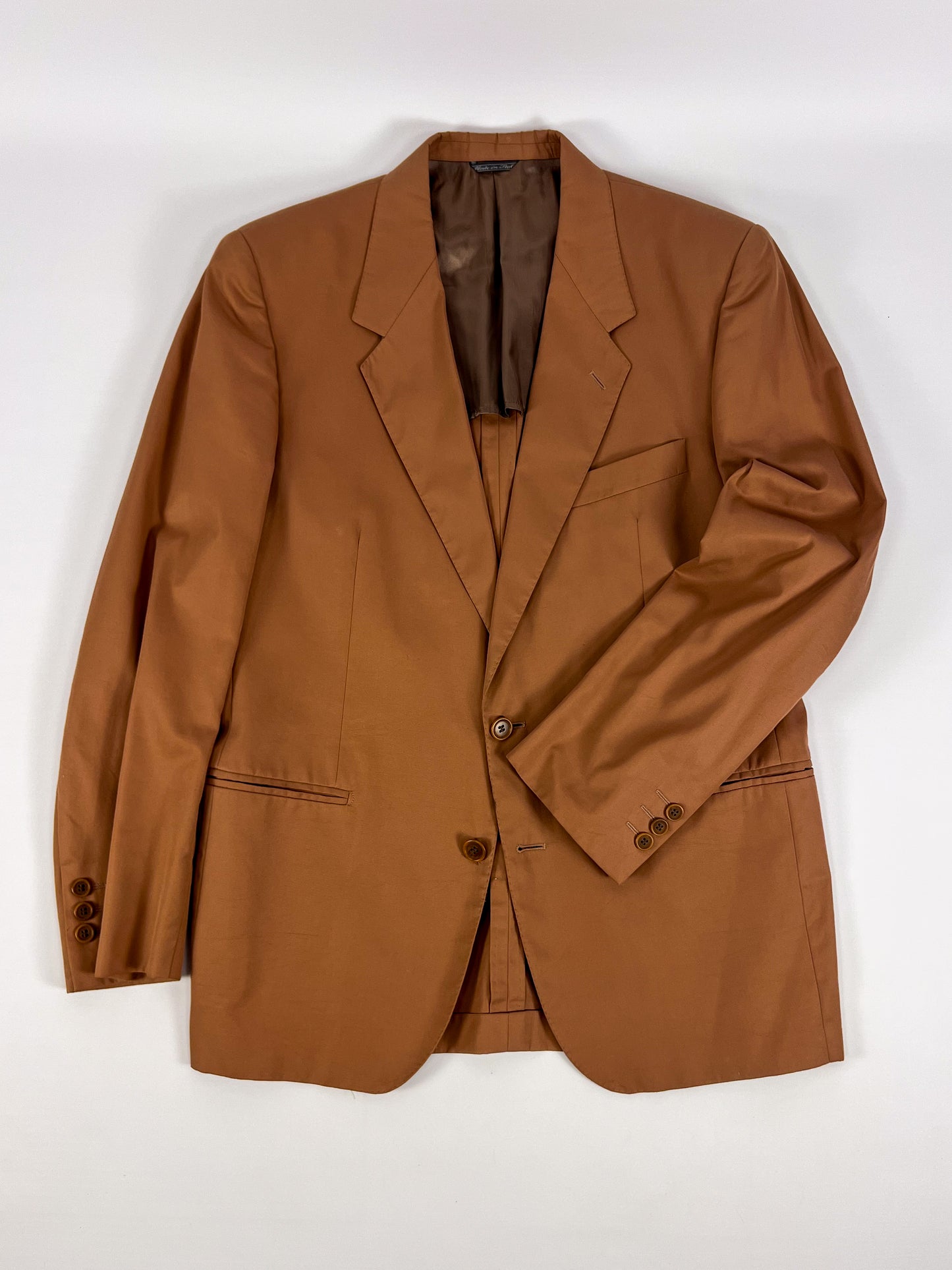 Giacca Harold Brook in Cotone tabacco vintage