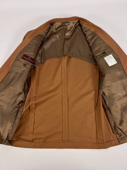 Giacca Harold Brook in Cotone tabacco vintage