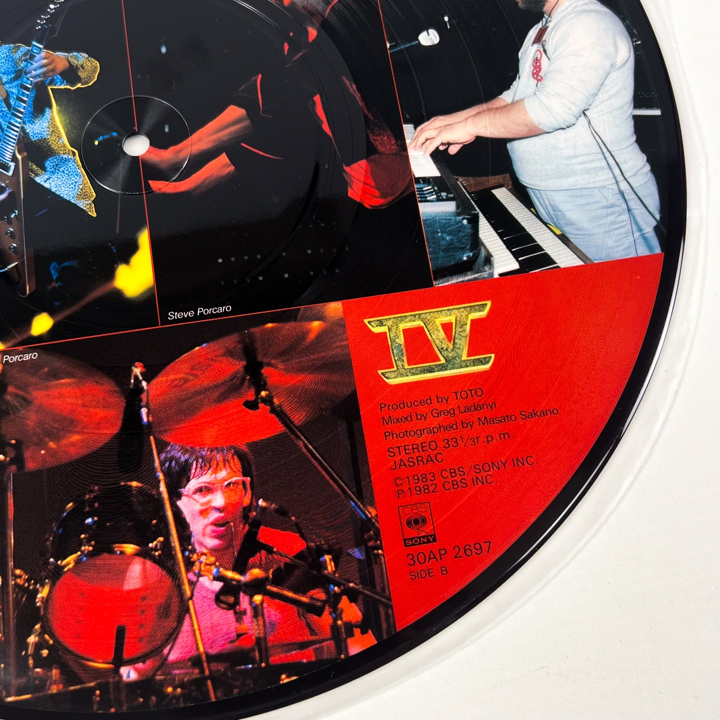 TOTO – Toto IV Picture Disc Esclusiva Giapponese - CBS/Sony 30AP2697 1983