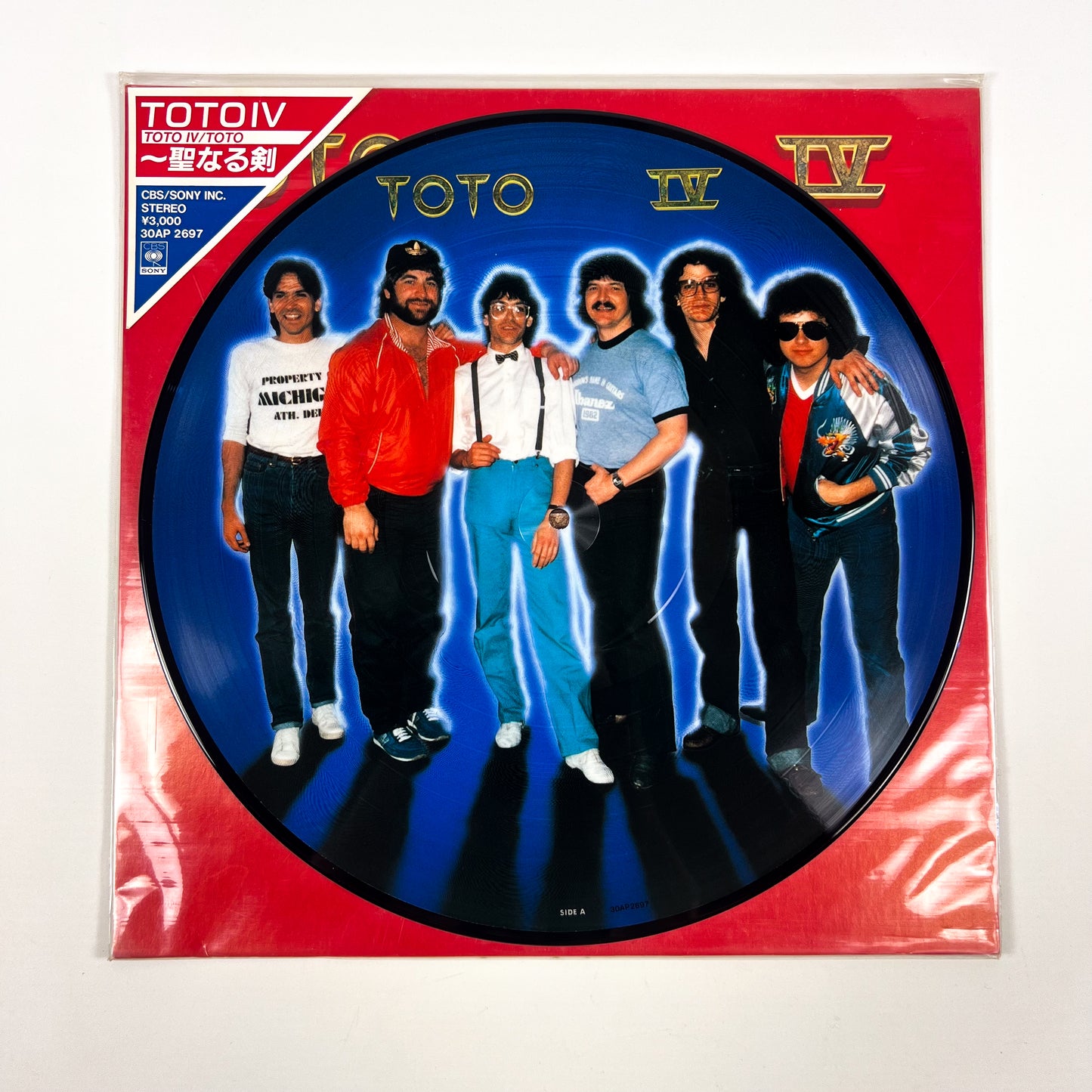 TOTO – Toto IV Picture Disc Esclusiva Giapponese - CBS/Sony 30AP2697 1983