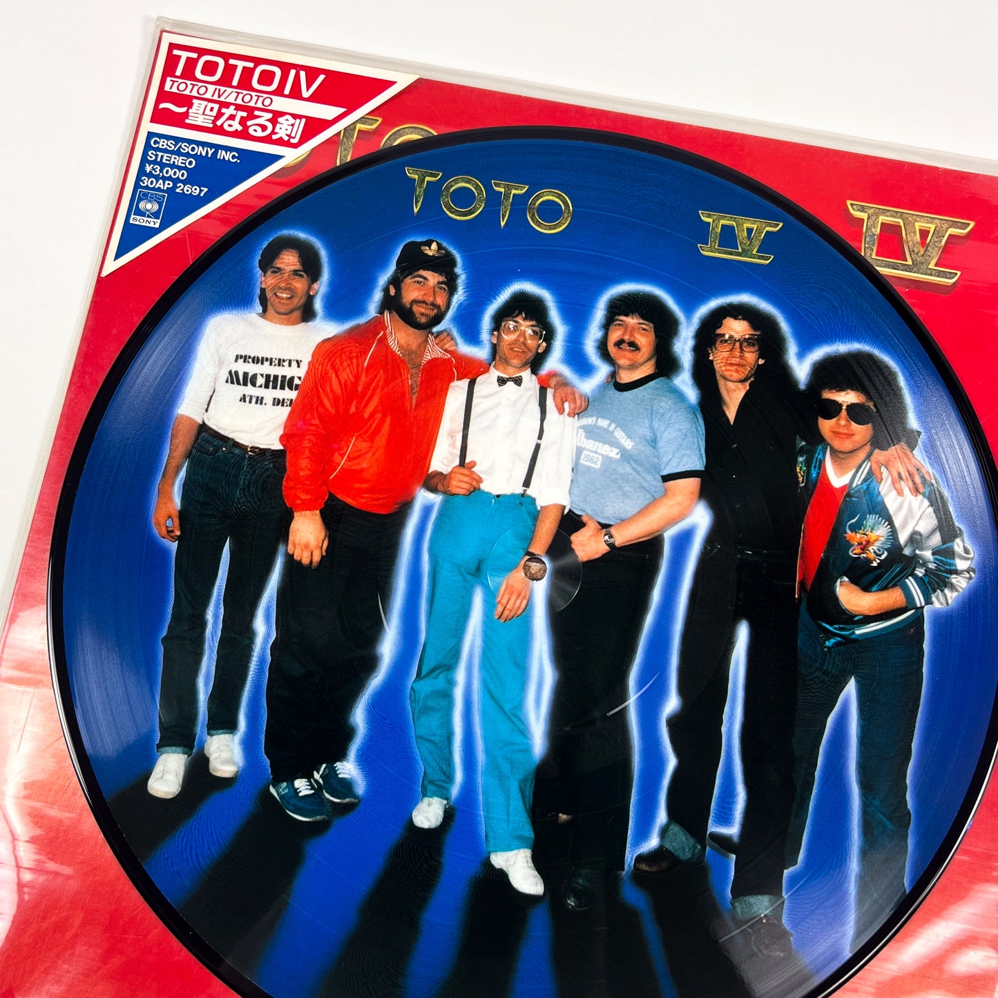 TOTO – Toto IV Picture Disc Esclusiva Giapponese - CBS/Sony 30AP2697 1983